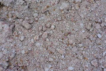 Close-up photos of brown ground and sand. Used as a background image.