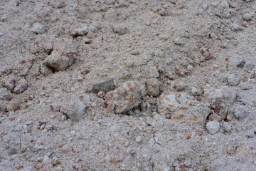 Close-up photos of brown ground and sand. Used as a background image.
