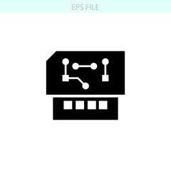 module icon. EPS  vector file