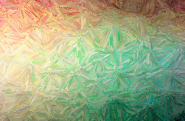 Abstract illustration of green Large Color Variation Oil Paint background
