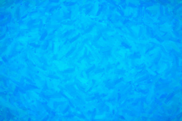 Abstract illustration of dodger blue Oil Paint with dry brush background, digitally generated.
