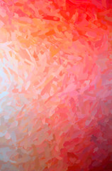 Fototapeta premium Abstract illustration of red Impressionist Impasto background