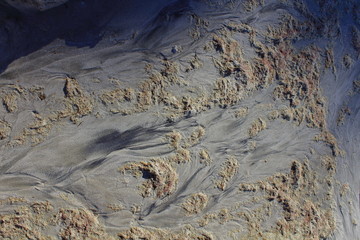 Muster am Strand