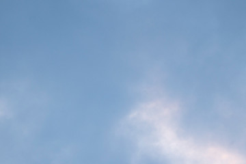 A beautiful sunset sky. Background and texture of thick clouds