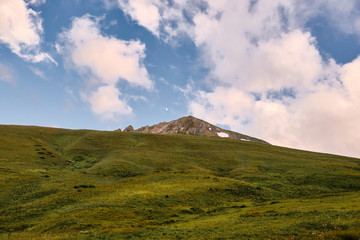 Caucasus Mountains in Sochi at August