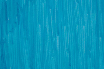 Blue stripes drawn markers background. Texture or element for design.