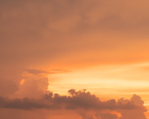 Abendwolken