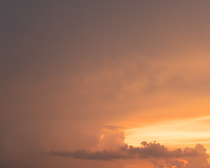 Fototapeta premium Abendwolken