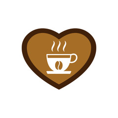 Coffee logo concept for Restaurant, Cafe, Royalty, Boutique, Heraldic, and other vector illustration