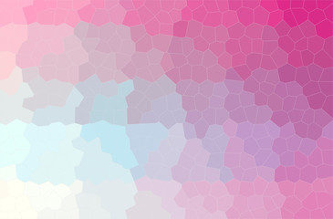 Abstract illustration of pink Little Hexagon background