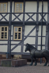 Obraz premium rathaus von zierenberg in nordhessen