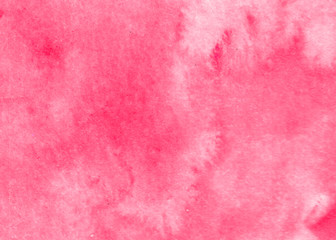 Watercolor abstract pastel soft light pink red background