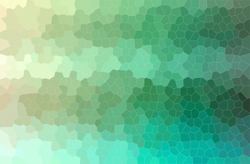Abstract illustration of green Small Hexagon background