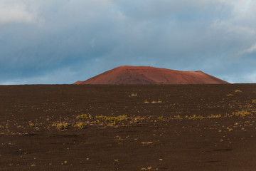Volcanic cracks. Kamchatka peninsula