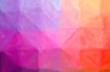 Abstract illustration of purple, red Dry Brush Oil Paint background