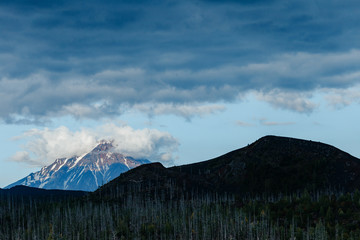 Volcano Big Udine. Kamchatka peninsula