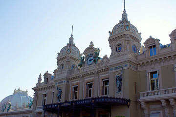 Monaco-Montecarlo, wonderful city of the cote-d‚ÄôAzur with its marine and architectures,  in a...