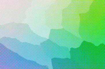 Abstract illustration of green Dots background