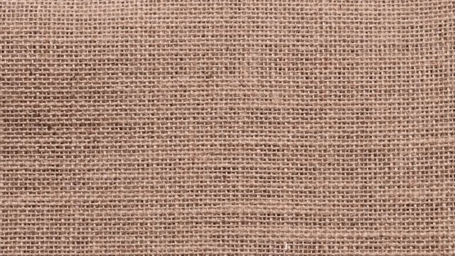 Brown sackcloth textile textured background