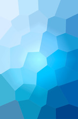 Abstract illustration of blue Giant Hexagon background