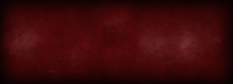 Abstract Grunge Decorative red Dark Wall Background. Dark red concrete backgrounds with Rough Texture, Dark wallpaper, Space For Text, use for Decorative design web page banner frames wallpaper
