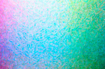 Abstract illustration of green, purple Impressionist Pointlilism background