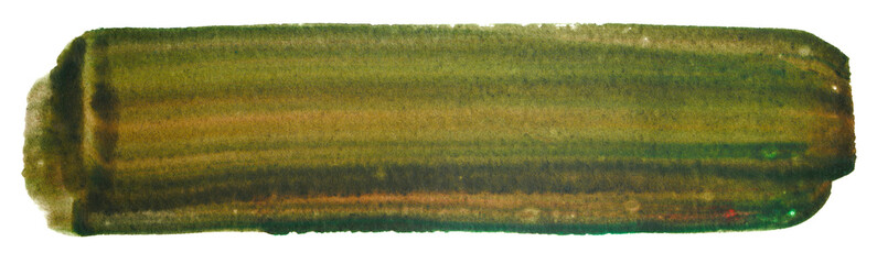 rectangular spot brown-green-watercolor abstract element