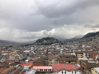 Fototapeta na wymiar cityviews of Ecuador 