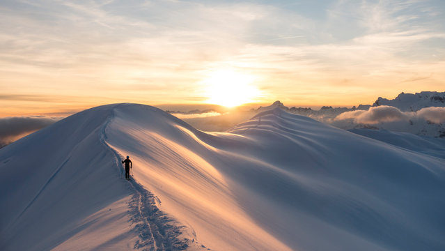 Aiguillette des houches, mont blanc massif