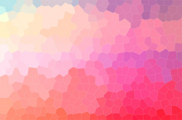 Abstract illustration of red Little Hexagon background