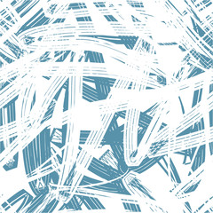 Blue grunge brush lines abstract pattern texture