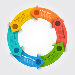 Information data design. Business Infographic elements. diagram with steps, parts or processes. Vector business template for presentation.