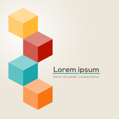 Modern infographic design template elements. Vector illustration for company and corporate business project and presentation.