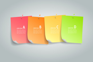 Modern infographic design template elements. Vector illustration for company and corporate business project and presentation.