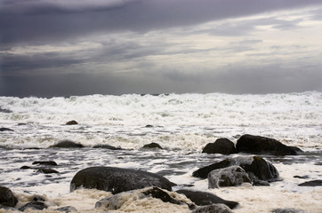 Mer agitée