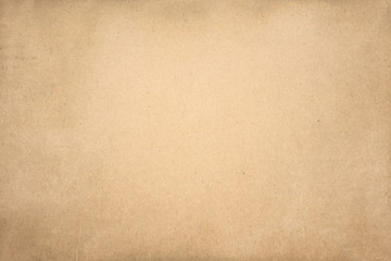 Aged texture of old vintage brown paper, can be use as abstract background, wallpaper,  webpage, copy space for text.