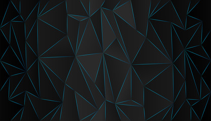Abstract dark polygonal background.To see the other vector geometric backgrounds , please check Abstract Polygonal Backgrounds collection.