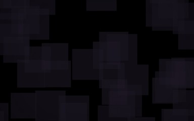 Black abstract background. Backdrop with grey squares. 3D illustration