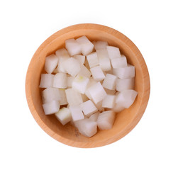 Onion isolated on white background
