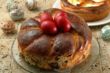 dolci Pasquali tradizionali della religione Ortodossa