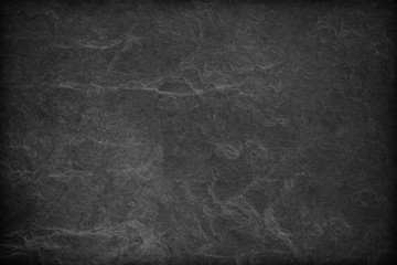 Dark grey black slate background or texture.