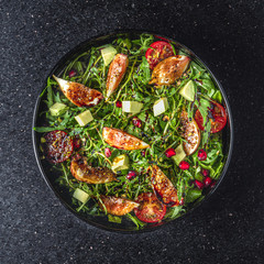 salad with vegetables in a bowl