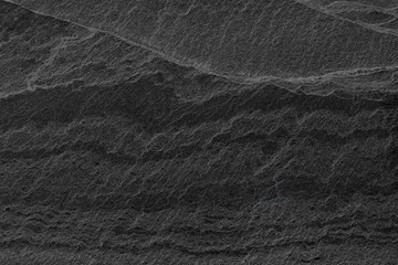 Dark grey black slate background or texture.