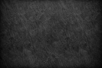 Dark grey black slate background or texture.