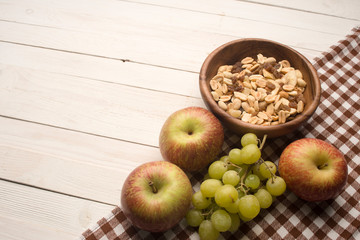 healthy eating, dieting, slimming and weigh loss concept