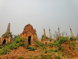 Ruinas en Inle lake 