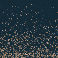 Fototapety  Abstrakcjonistyczny granatowy/ciemnoniebieski bezszwowy wzór akwarela ze złotymi elementami. Gwiaździste nocne niebo.