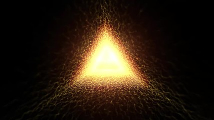 burning candle on black,Esoteric energy - Powered by Adobe