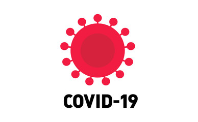 Corona virus covid-19 outbreak pandemic symbol vector image
