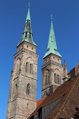 Fototapeta na wymiar Catedral de Nuremberg